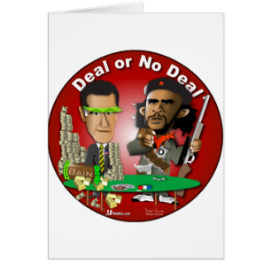 Cartão Romney e Che Obama