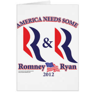 Cartão Romney e Ryan