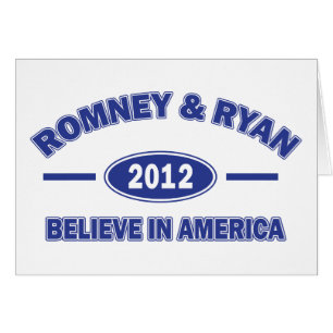 Cartão Romney E Ryan 2012
