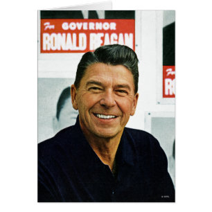 Cartão Ronald Reagan