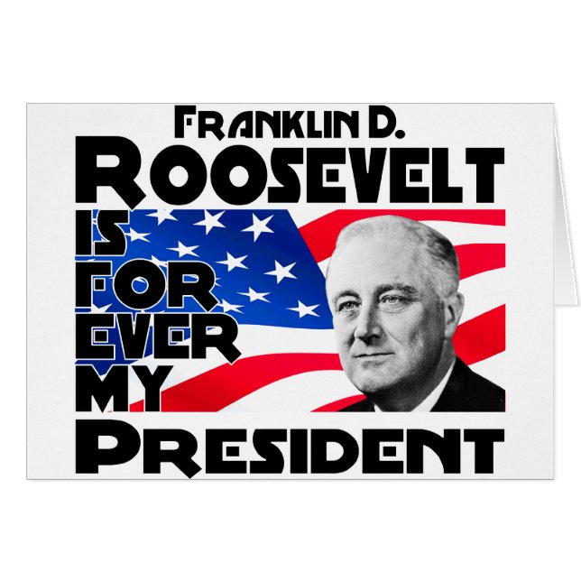 Cartão Roosevelt, F Forever (Frente Horizontal)