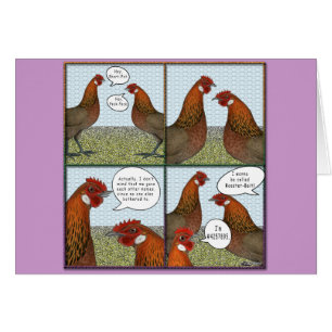 Cartão Rooster Bait