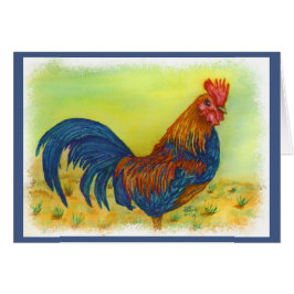 CARTÃO ROOSTER BRILHANTE COR