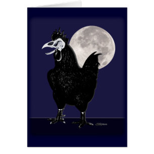 Cartão Rooster Ghost