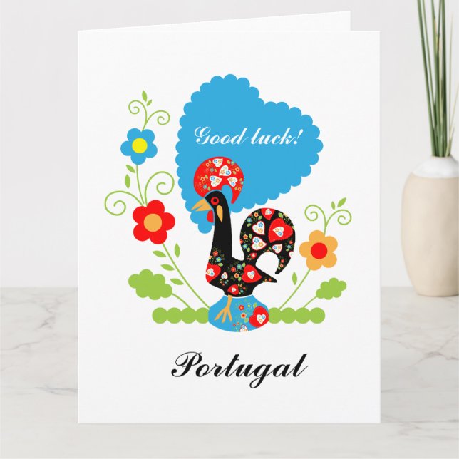 Cartão Rooster Português (Frente)