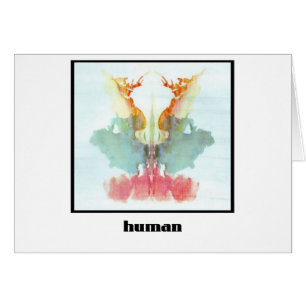 Cartão Rorschach Inkblot 9