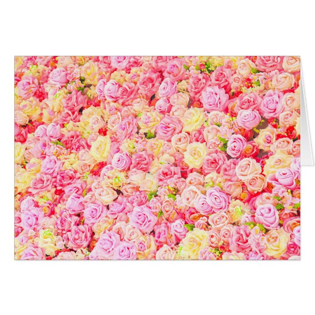 Cartão Rosa (Frente Horizontal)