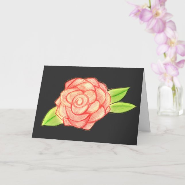 Cartão Rosa (Orquídea)