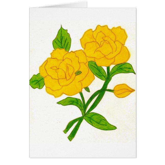 Cartão rosa amarelo (Frente)