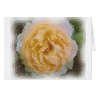 Cartão Rosa amarelo