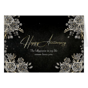 Cartão Rosa Azul E Miçangas