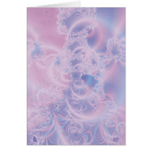 Cartão Rosa brilhante