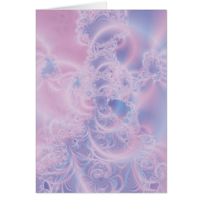 Cartão Rosa brilhante (Frente)