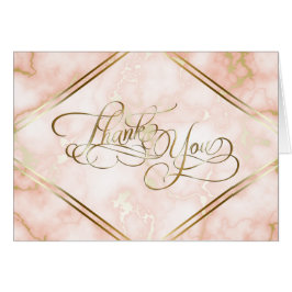 Cartão Rosa de Casamento e Caligrafia do Ornamentado Marb