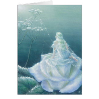 Cartão Rosa de inverno