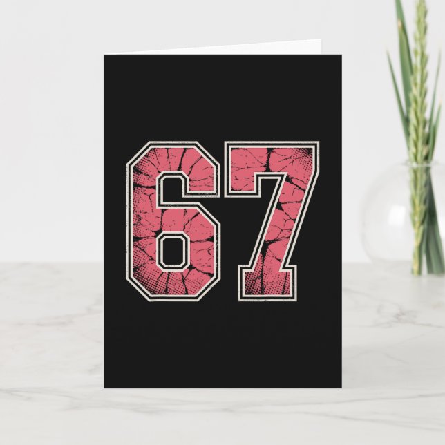Cartão Rosa e Branco 67  (Frente)