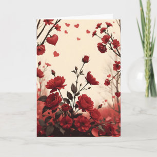 Cartão ROSA e DIA DE OS NAMORADOS