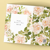 Rosa Floral Romance Dia de as mães Elegante