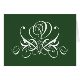 Cartão Rosa irlandês