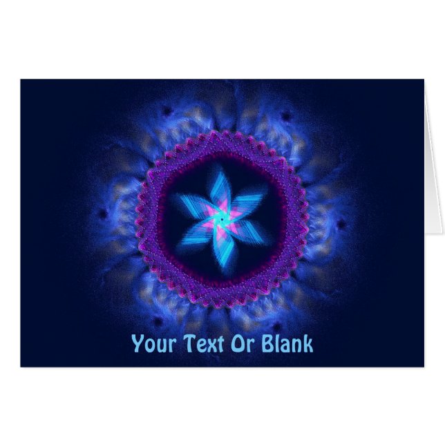 Cartão Rosa - Magno Azul (Frente Horizontal)