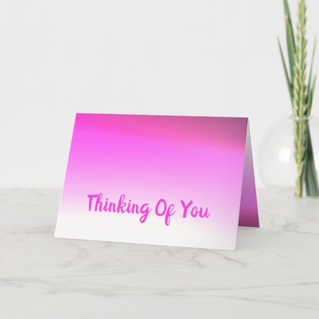 Cartão Rosa Para A Ameaça (Frente)