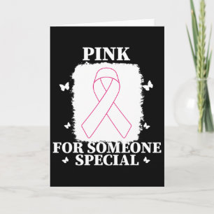 Cartão Rosa Para Alguém Especial Dia Mundial do Cancro da