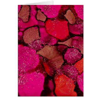 Cartão Rosa Quente