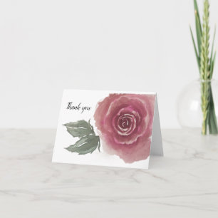 Cartão Rosa verde-impermeável-cor-de-rosa- vazio