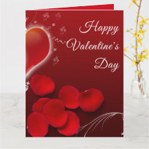 Rosa vermelha Petals Namorados Romântico brilhante