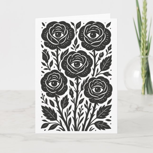 Cartão Rosas (Frente)