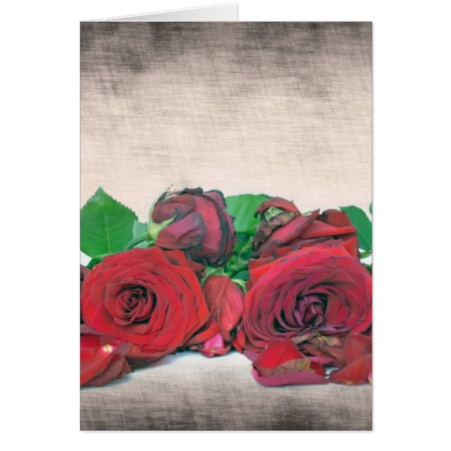 Cartão Rosas (Frente)