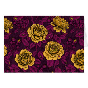 Cartão Rosas amarelas