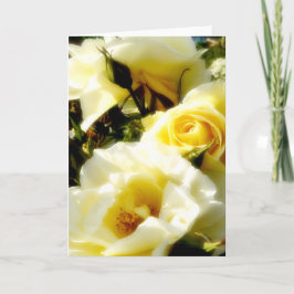 Cartão Rosas Amarelas Dreamy AH2010