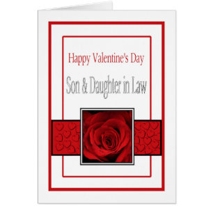 Cartão Rosas de Feliz dia de os namorados de Filho e Espo