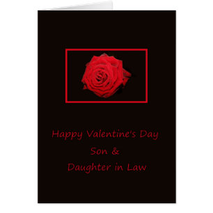 Cartão Rosas de Feliz dia de os namorados de Filho e Espo