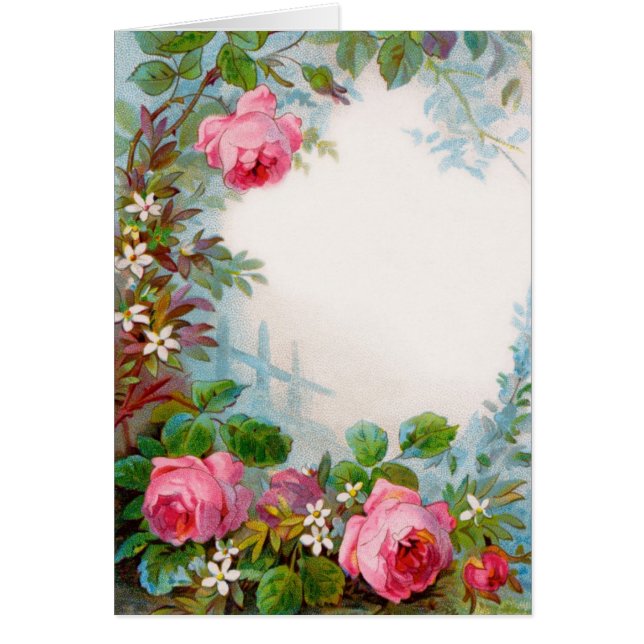 Cartão ROSAS e JASMINAS (Frente)