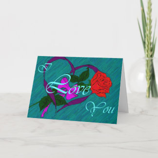 Cartão Rose3