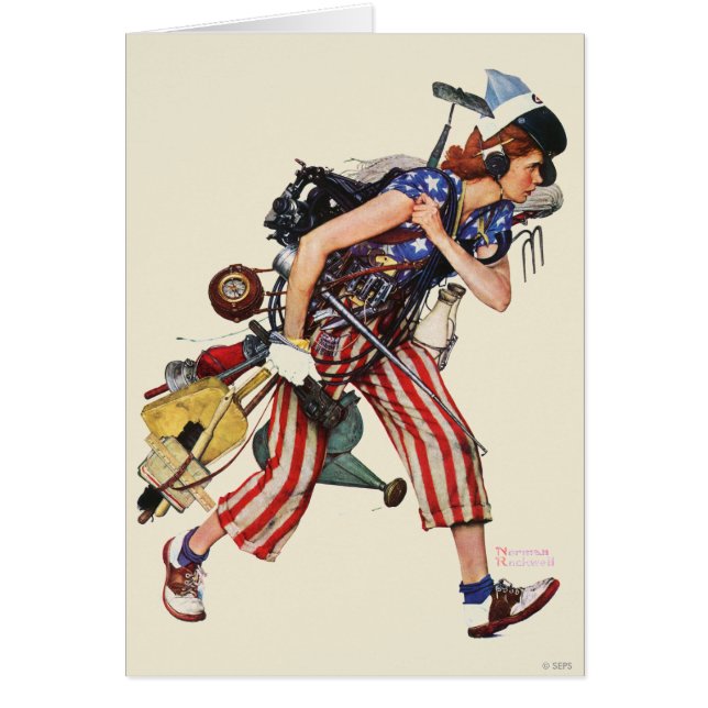 Cartão Rosie ao salvamento (Frente)