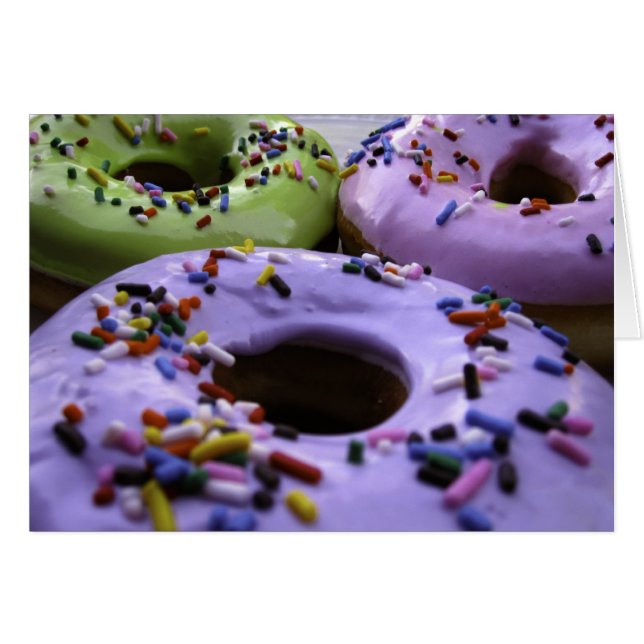 Cartão Rosquinhas (Frente Horizontal)