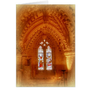 Cartão Rosslyn Chapel Interior