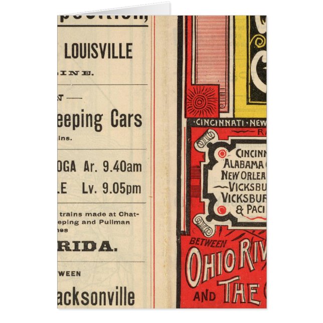 Cartão Rota Rainha e Crescente (Frente)