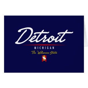Cartão Roteiro de Detroit