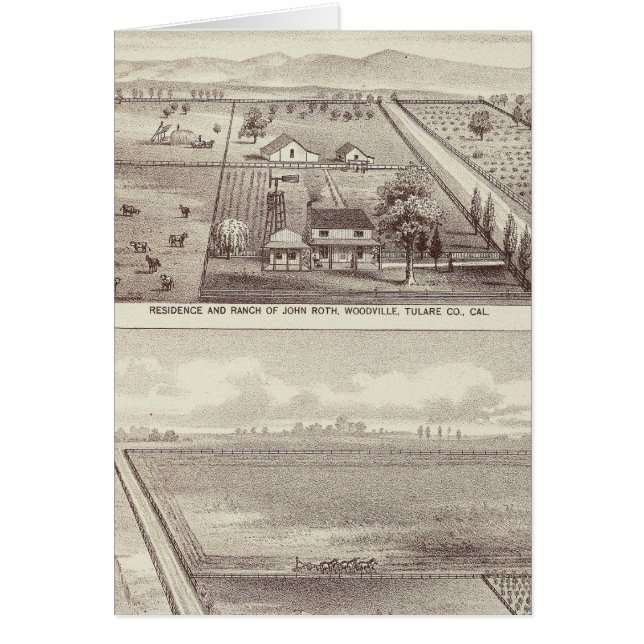 Cartão Roth, ranchos Scruggs (Frente)