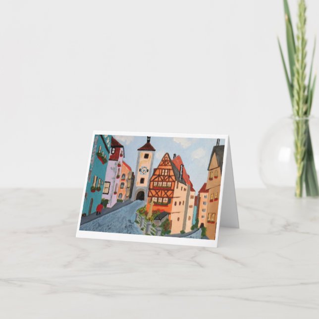Cartão Rottenburg Notecard (Frente)