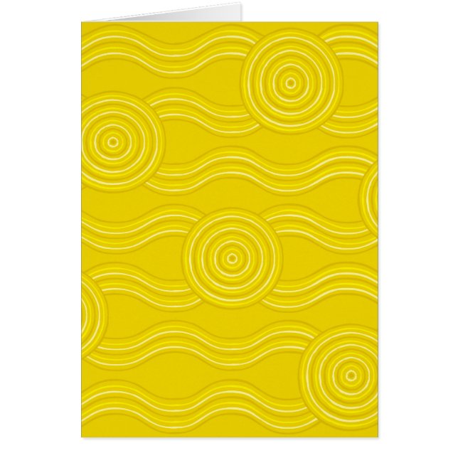 Cartão Rótulo artístico original (Frente)