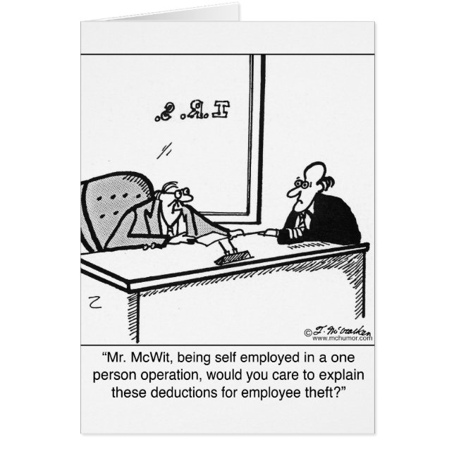 Cartão Roubo independente & do empregado (Frente)