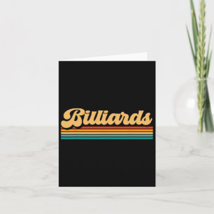 Cartão Roupa de Bilhares - Bilhares