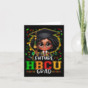 Cartão Roupa De Hbcu Para Crianças Futuras Formando Hbcu