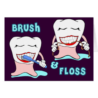 Cartão Roupa engraçado de Prosthodontist