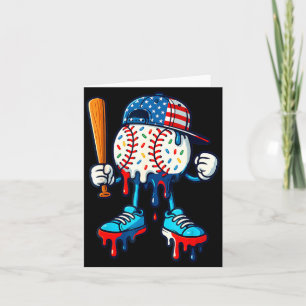 Cartão Roupas de Estilo de Vida de Beisebol 101 Juventude